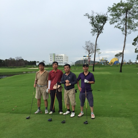 Một số hình ảnh về giải Golf BIDV mà CEO HCD tham gia