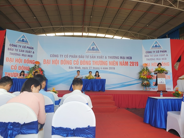 HCD – INVEST: TỔ CHỨC THÀNH CÔNG ĐẠI HỘI ĐỒNG CỔ ĐÔNG THƯỜNG NIÊN NĂM 2019