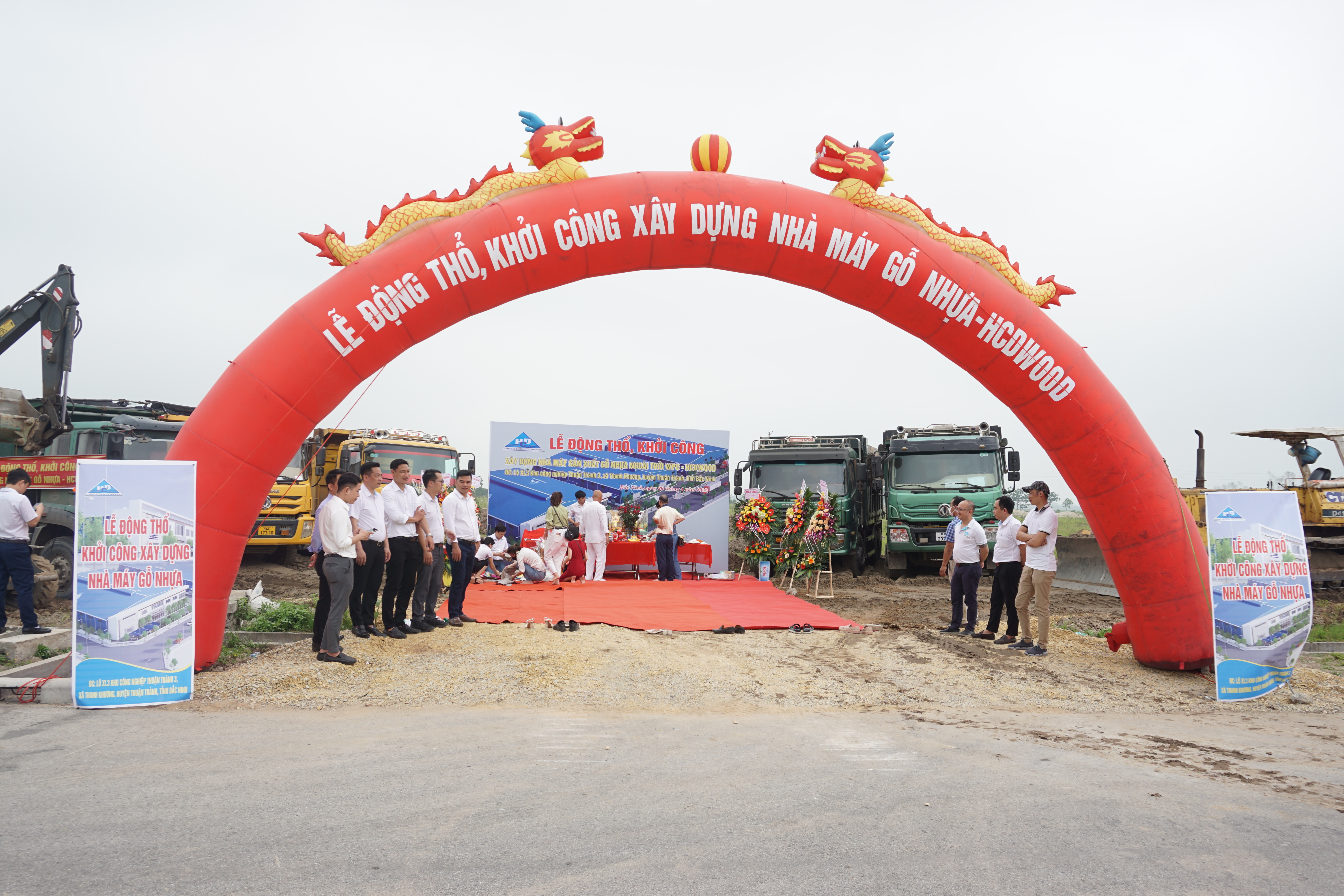 Dự án “ NHÀ MÁY SẢN XUẤT GỖ NHỰA COMPOSITE WPC CAO CẤP ” tại Bắc Ninh
